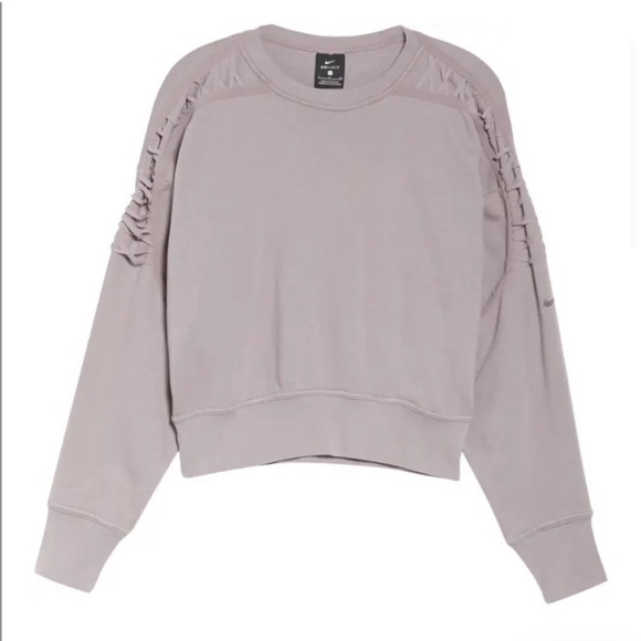 Nike Dri-fit thermal training crew sweatshirt violet purple - Picture 10 of 10